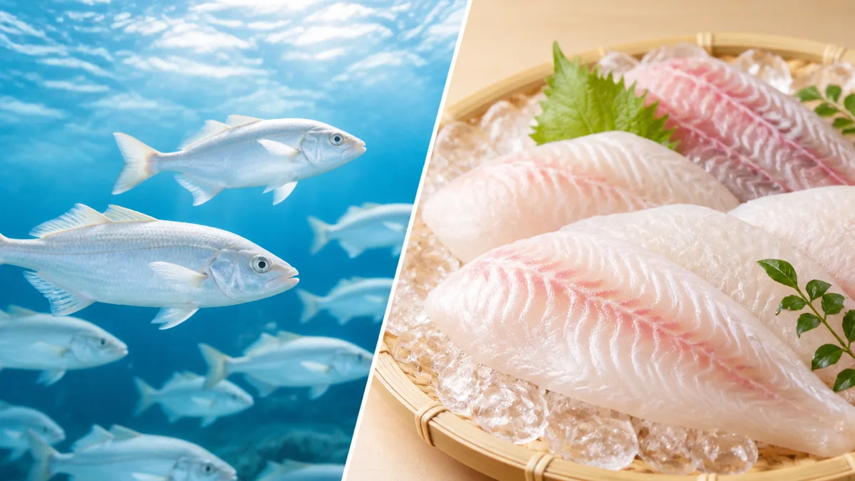 白身魚と赤身魚はどこが違う？｜分類の基準は「筋肉の色素量」の解説画像