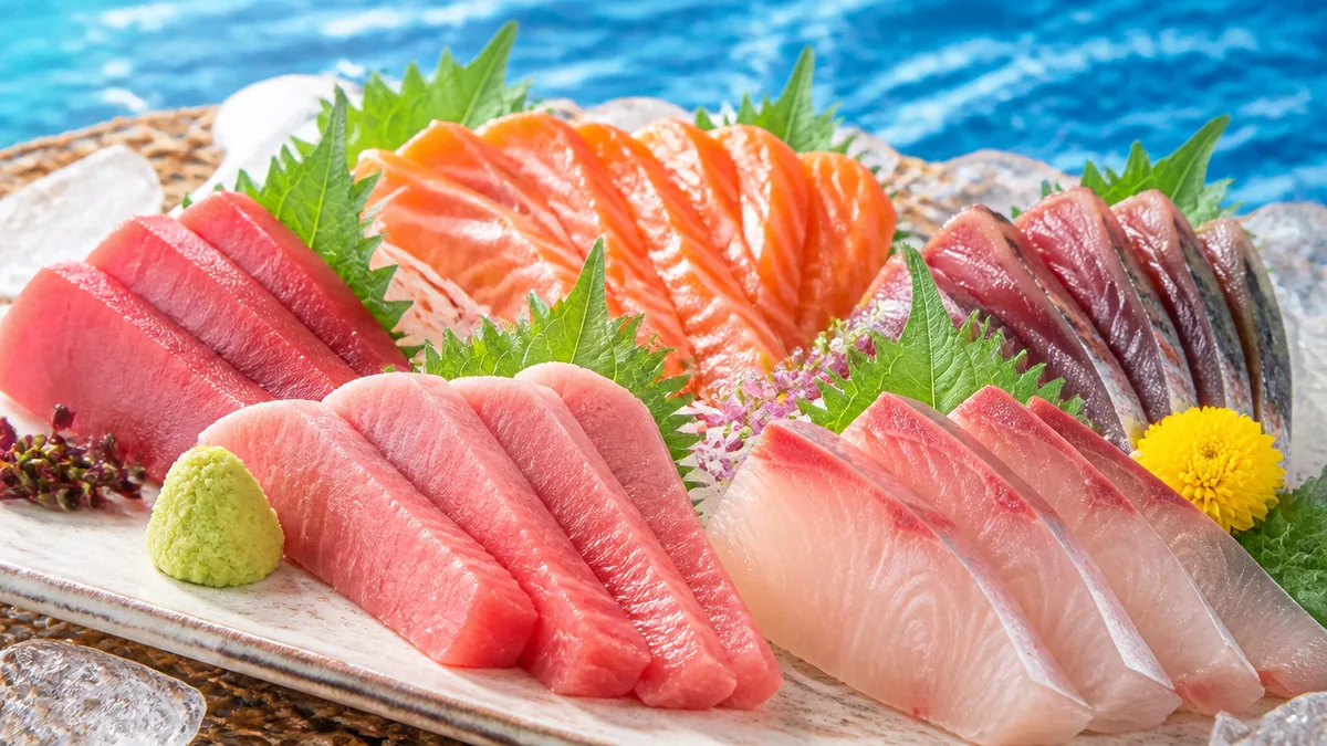 魚種別に見る腹身の個性｜マグロ・ブリ・カツオ・サーモンの解説画像