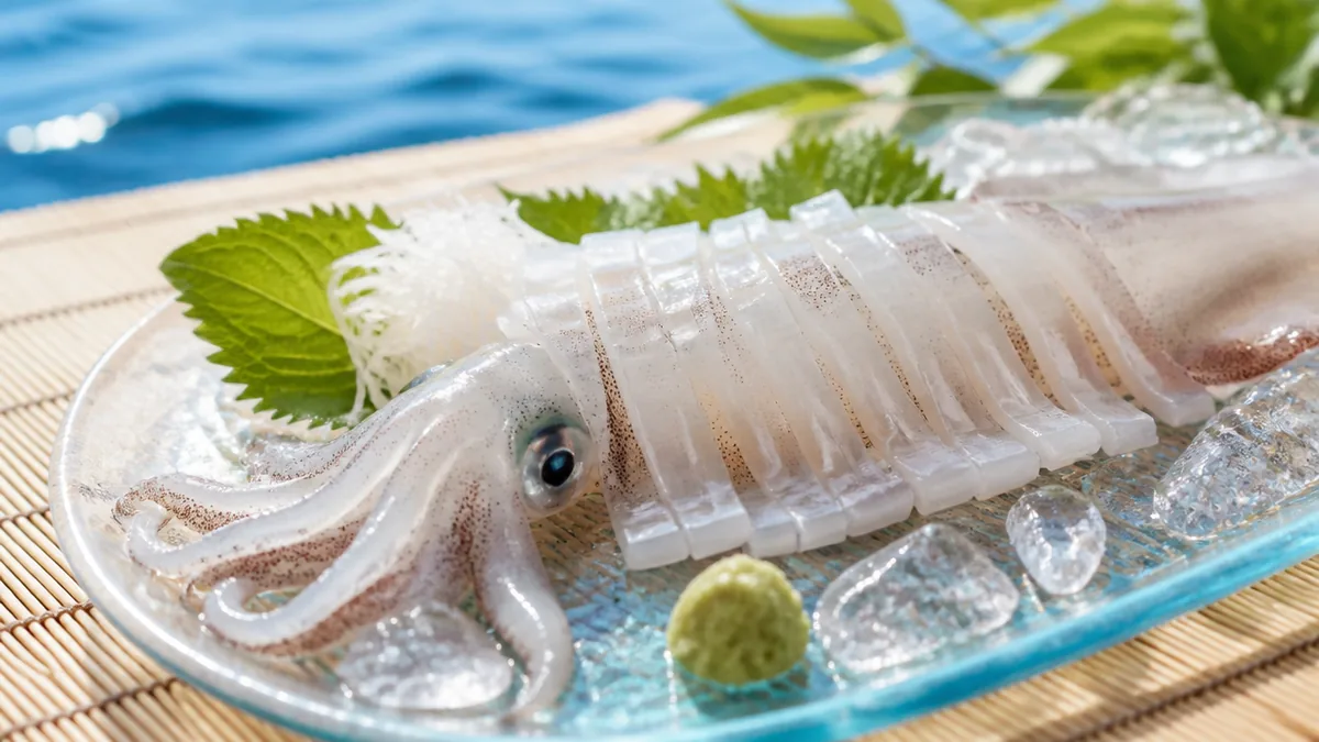 ヤリイカのアニサキス対策｜刺身・塩辛を安全に食べる4つの予防法と見つけ方のアイキャッチ画像