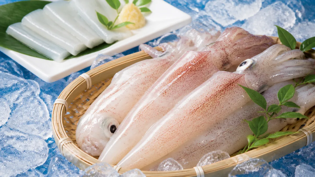 イカのどこに潜む？内臓から身へ移動するアニサキスの居場所の解説画像