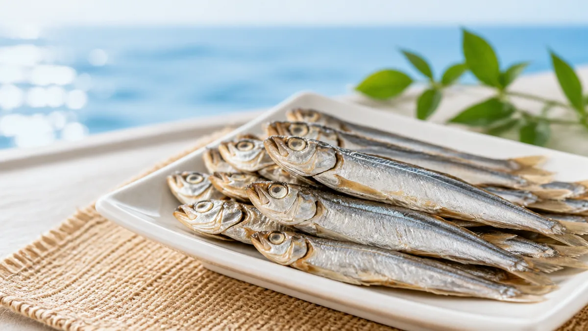 めざしの栄養を100gあたりで総まとめ|カロリーと5大成分の早見表の解説画像