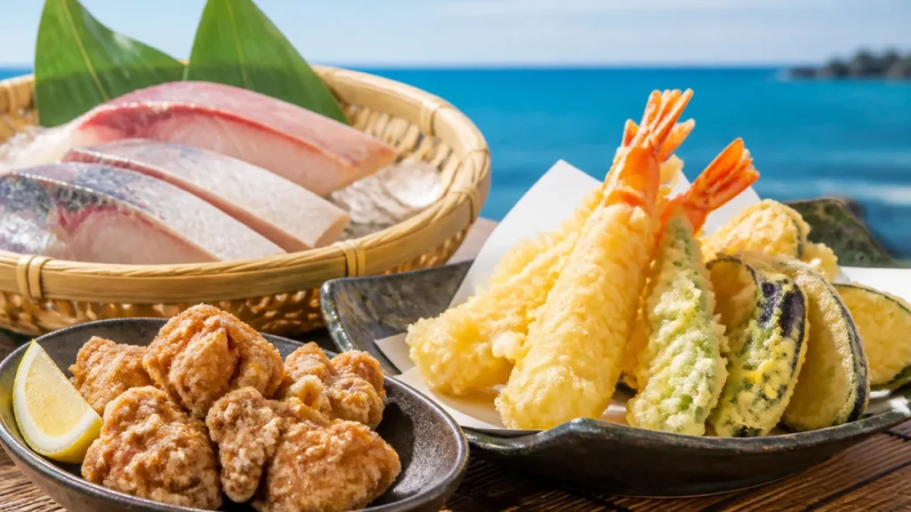 唐揚げと天ぷらの違いは衣を水で溶くか｜吸油率8%対15%の差と魚の使い分けまで解説のアイキャッチ画像