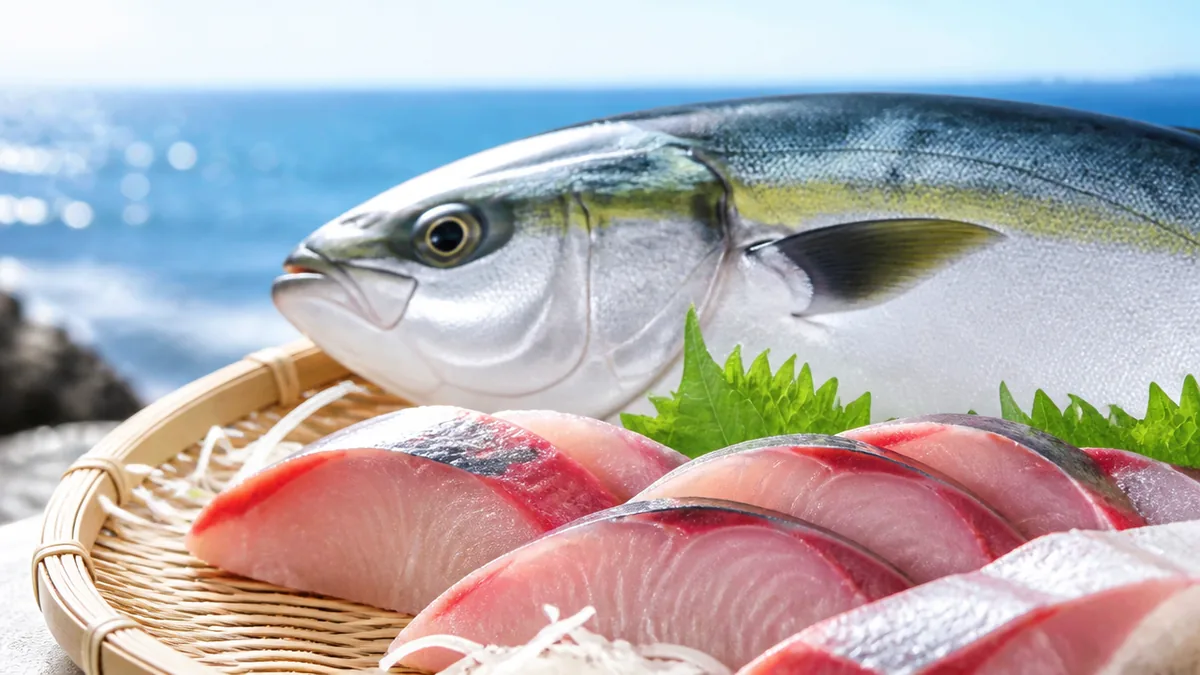 ブリのアニサキスは天然と養殖で確率が変わる｜見つけ方と冷凍・加熱の安全ラインを解説のアイキャッチ画像