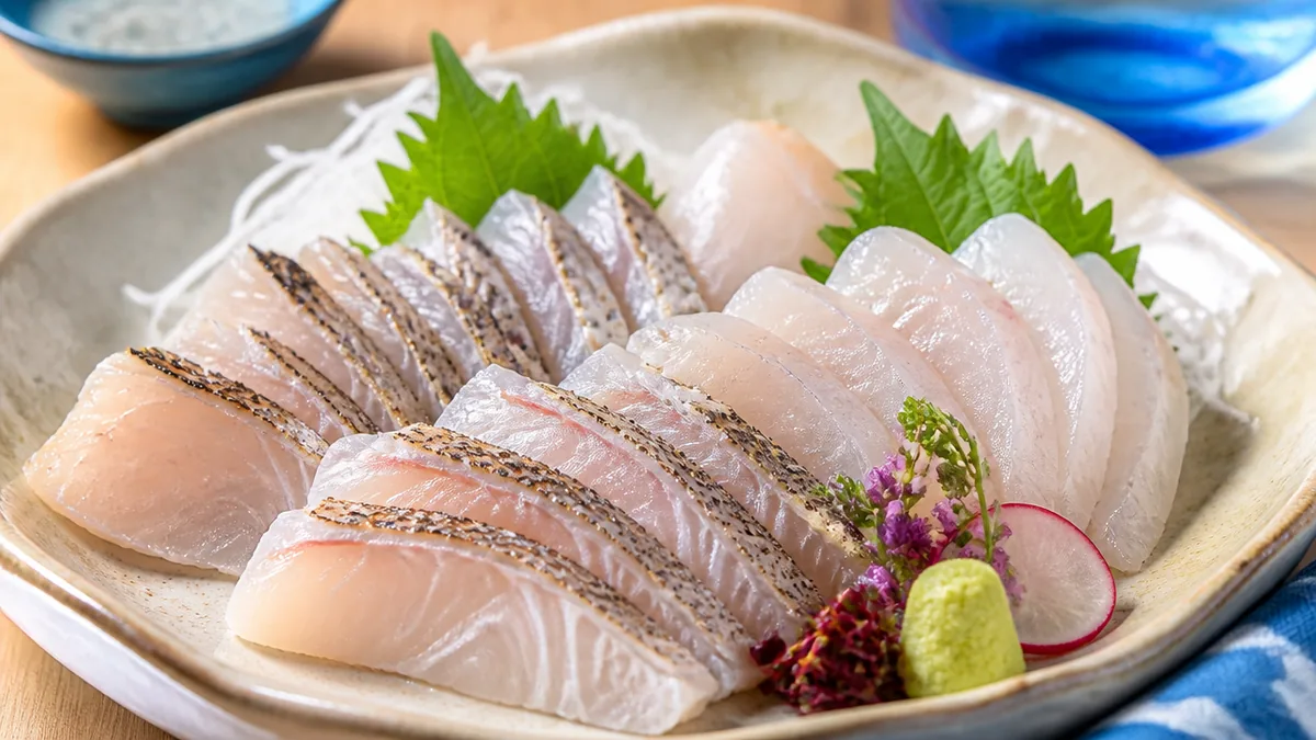 イシガキダイの食べ方で一番おすすめは刺身｜焼き霜造りのコツの解説画像