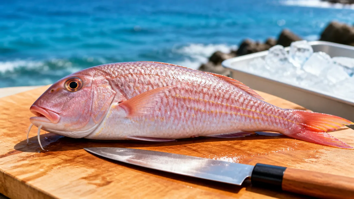 ヨメヒメジは雑魚じゃない｜全長30cmのヒメジ属最大種の見分け方と美味しい食べ方を解説のアイキャッチ画像