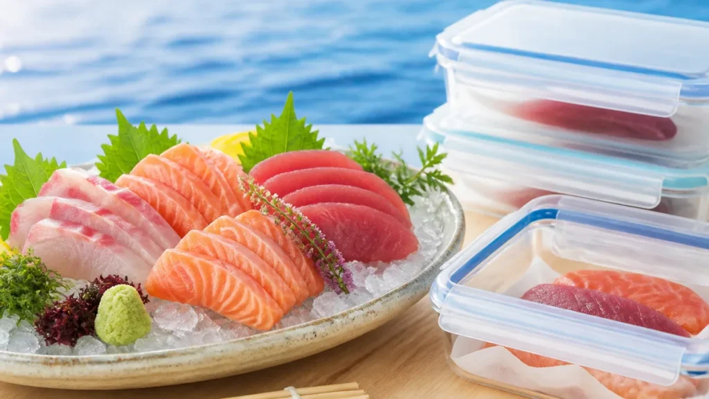 刺身は翌日でも食べられる？安全に持ち越す保存3ステップと漬け・昆布締めリメイク術のアイキャッチ画像