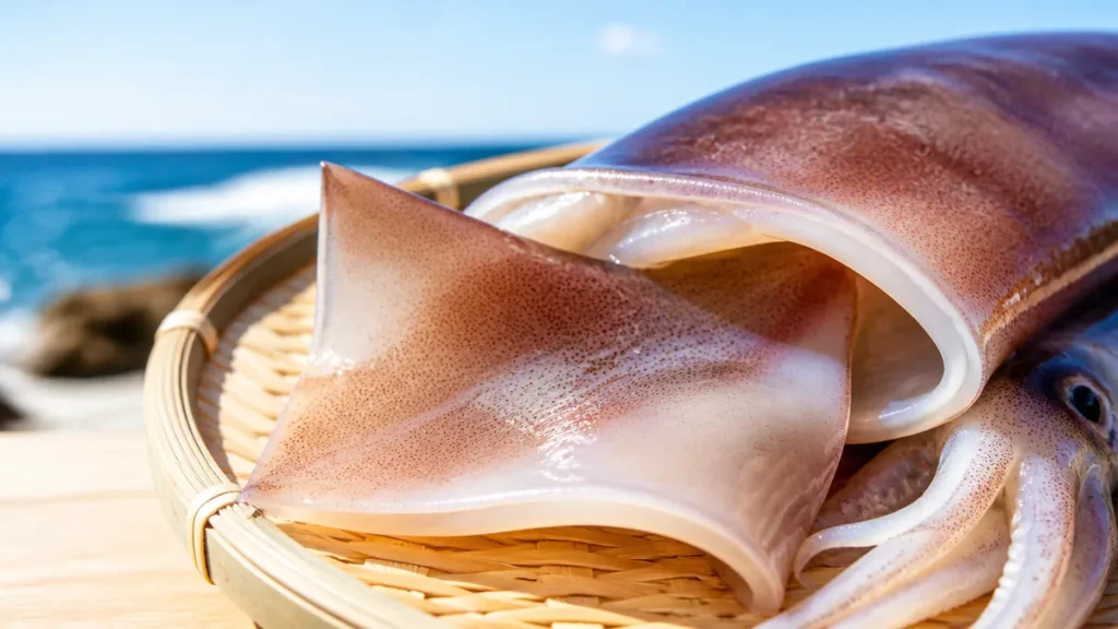 エンペラとはイカの耳（ヒレ）のこと｜コリコリ食感の正体と栄養・下処理を丸ごと解説のアイキャッチ画像