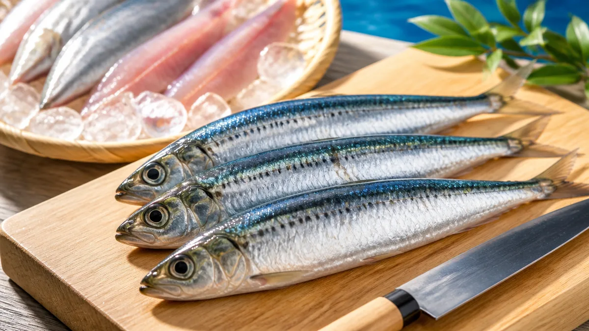 いわしが青魚の代表格と呼ばれる理由｜3種の見分け方とDHA870mgの栄養を徹底解説のアイキャッチ画像