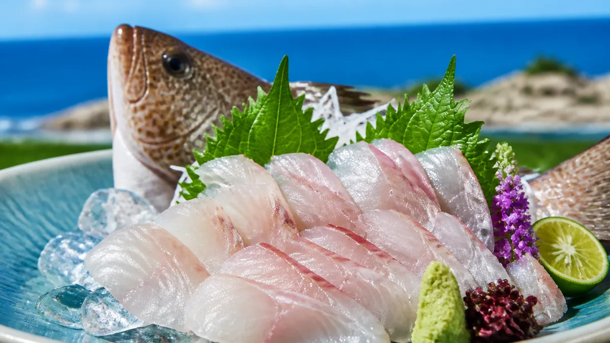 刺身で味わうオオモンハタ｜血合いの弱い白身を活かすの解説画像