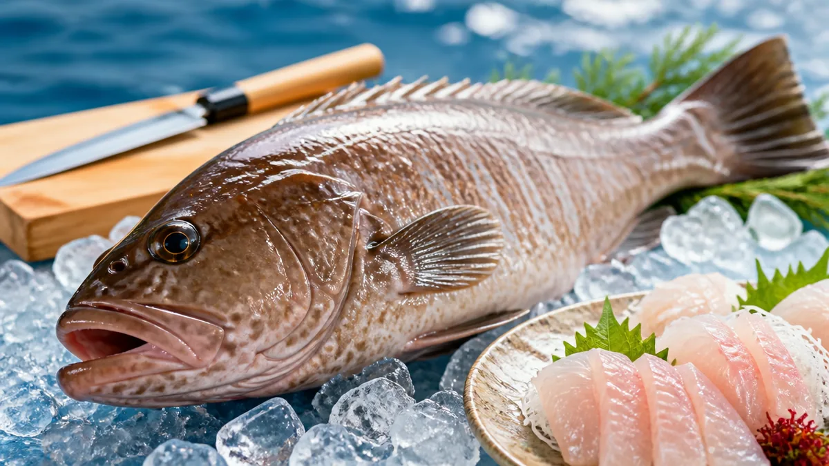 はた料理は捨てる部位がほぼない高級白身魚｜刺身・鍋・アクアパッツァまで一尾使い切る食べ方ガイドのアイキャッチ画像