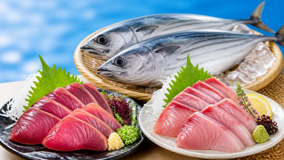 味と旬は真逆｜刺身で美味いのはどっち？の解説画像