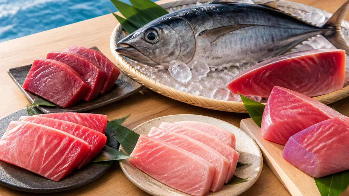 5種のマグロを徹底比較｜味・脂・栄養はどう違うの解説画像