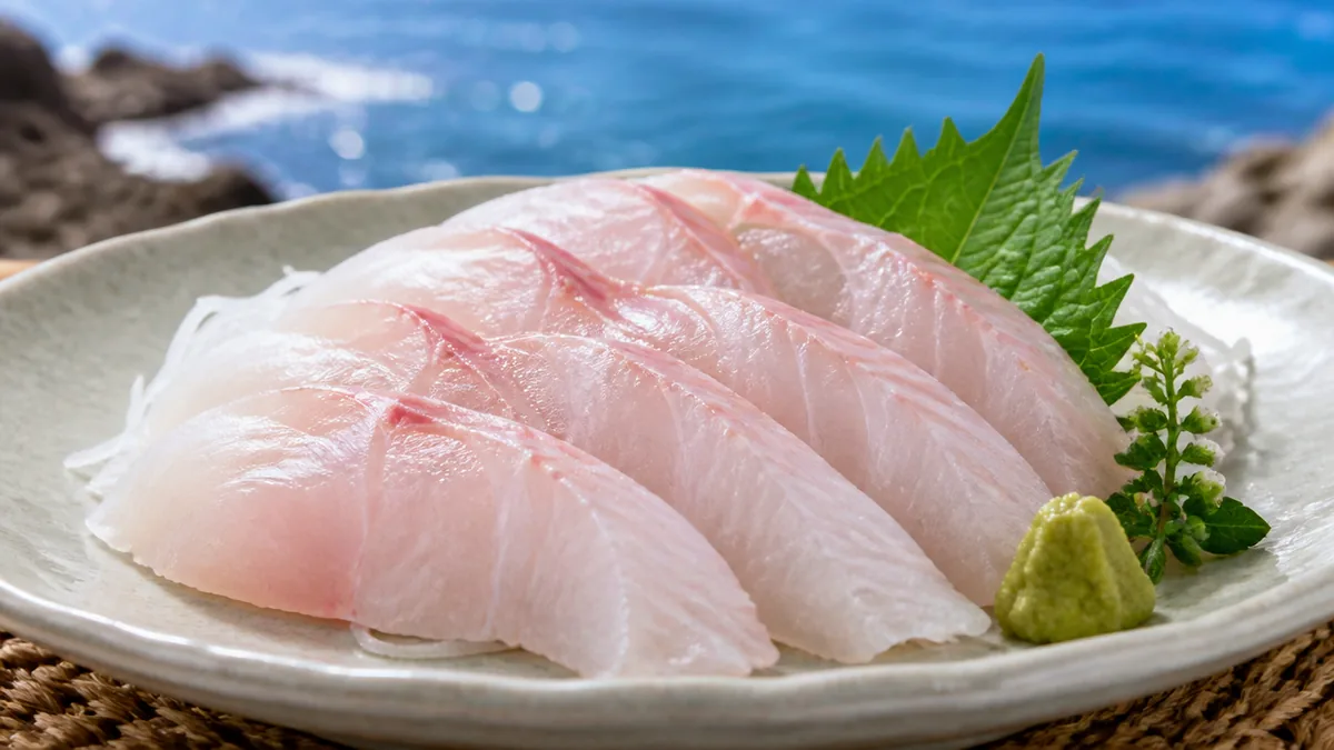 コブダイの味は淡白で上品な白身｜クセのない甘みと弾力が身上の解説画像