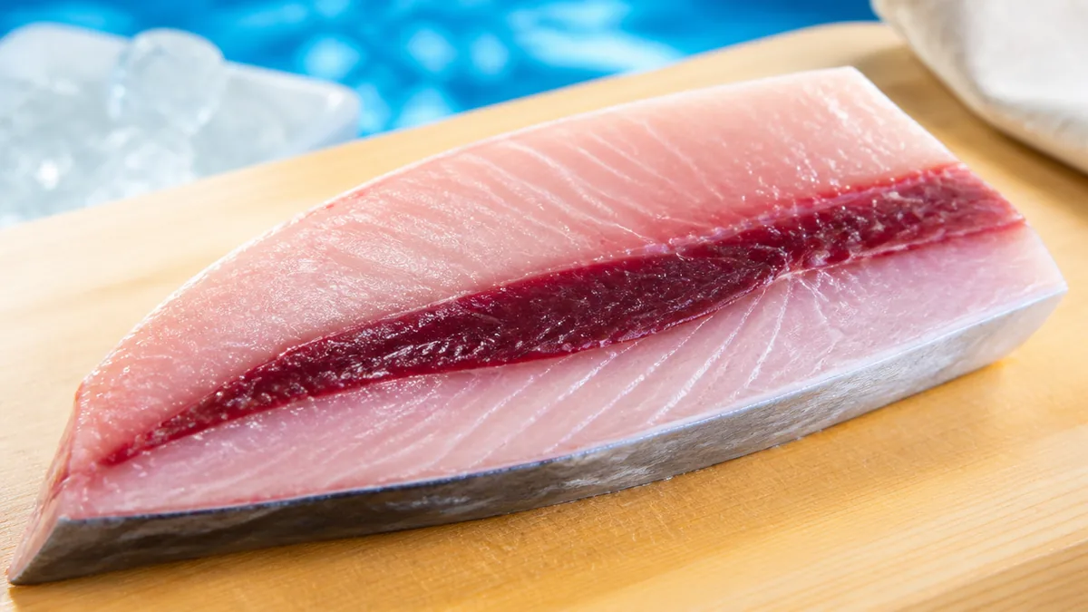 血合いとは魚の体にある暗赤色の筋肉のことの解説画像