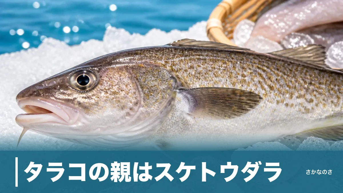 タラコの親はスケトウダラ｜マダラの卵が使われない理由と見分け方を丸ごと解説のアイキャッチ画像