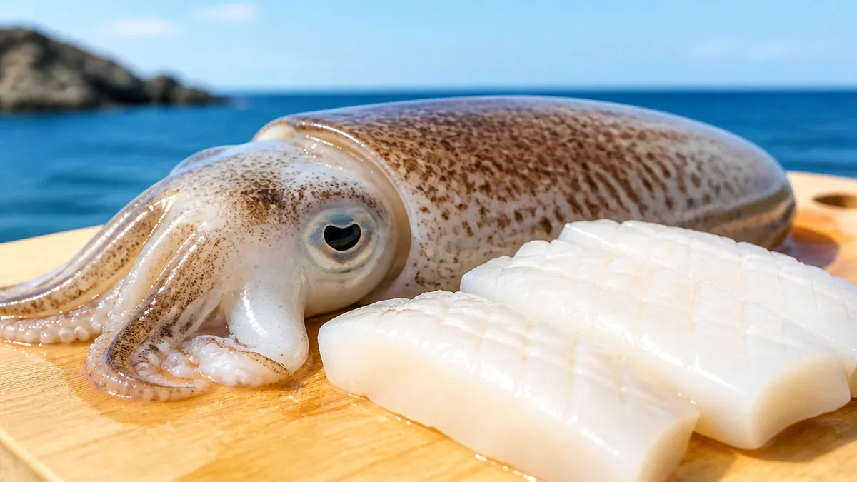 分厚い身がゴムになるのはなぜ？イカの皮4層構造と加熱の科学の解説画像